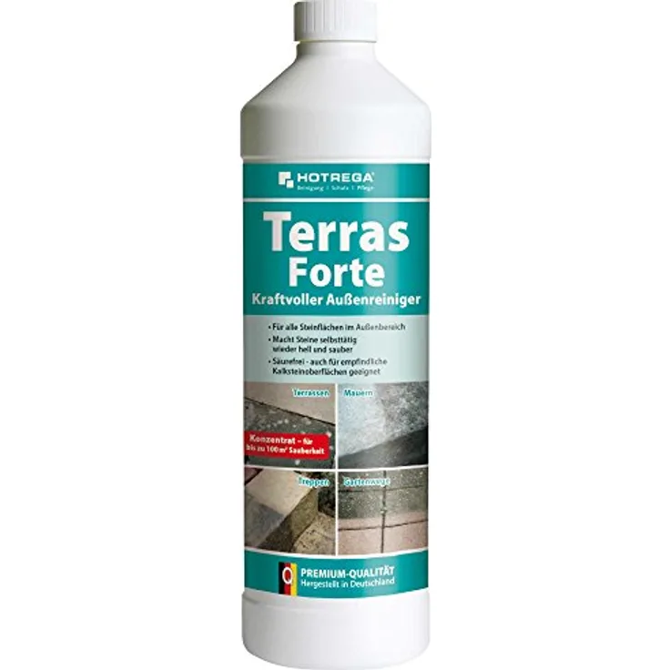Hotrega H110175001 Terras Forte Kraftvoller Außenreiniger, 1 L