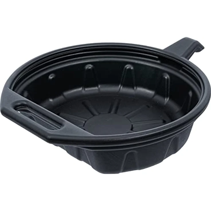 BGS 9979 | Öl-Auffangwanne mit Ausgießer | 3,5 l | Durchmesser: 265 mm | Höhe: 60 mm | Material: HDPE | schlagfest – Bild 3
