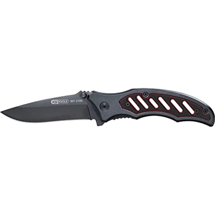KS Tools 907.2105 Klappmesser mit Tasche,193mm 115mm, geschlossen – Bild 2