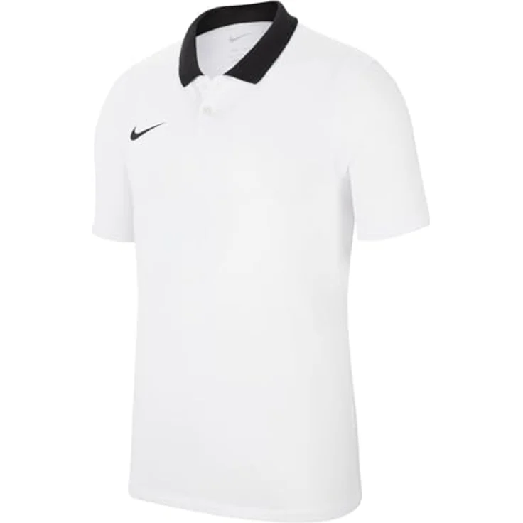 Nike Poloshirt Polo Club TEAM 20, weiß/schwarz, mit Dri-FIT-Technologie – Bild 4