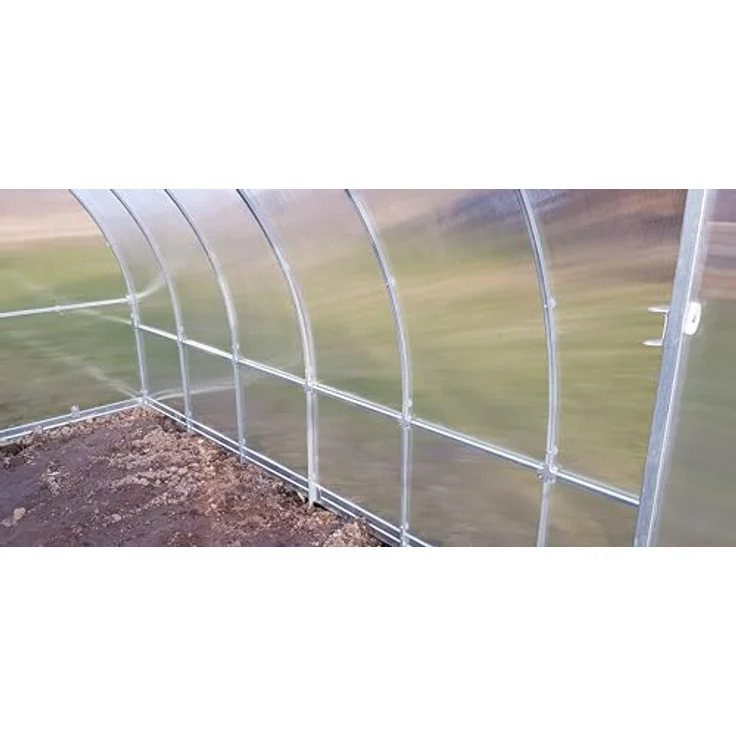 Klasika Gewächshaus KLASIKA Tube 3x6m mit Fundamenten und 6mm Polycarbonat – Bild 3