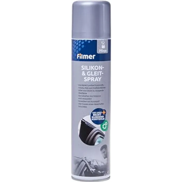 Filmer Silikon Spray 300 ml, Abdichtungsspray zur wasser- und hitzebeständigen Versiegelung