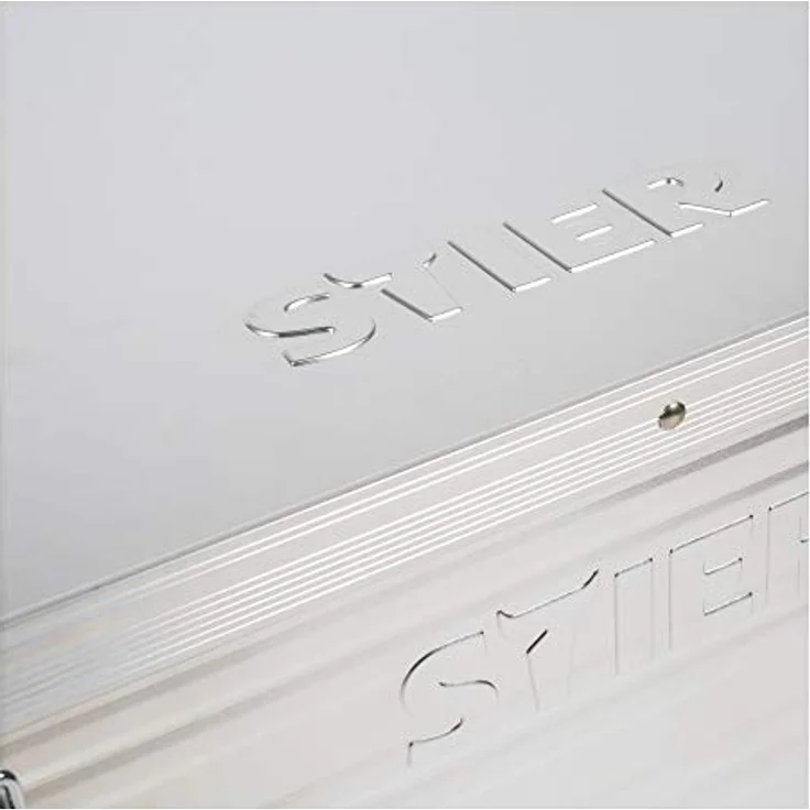 Stier Alubox, Werkzeugkoffer mit stabiler Verarbeitung für Aufbewahrung und Transport, silber – Bild 6