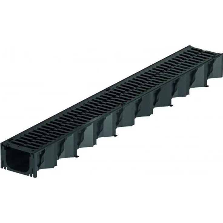 ACO Self Hexaline 2.0 Rinnenkörper inkl. Microgrip-Rost 1000 mm