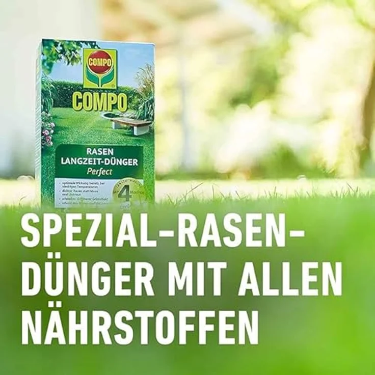 Compo GmbH Rasen Langzeit-Dünger Perfect 1,5 kg für 60 m² – Bild 5