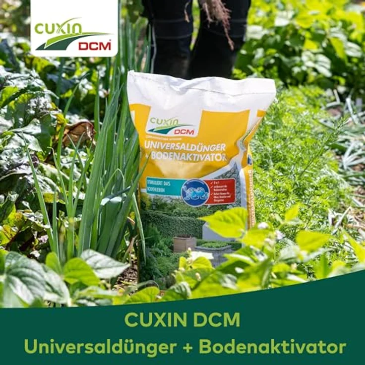 Cuxin Universaldünger und Bodenaktivator, 25 kg 250 m² – Bild 7