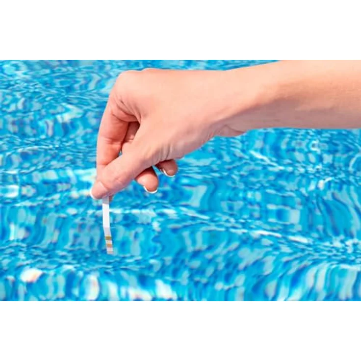 Bestway Flowclear Dosierschwimmer Testkit, 12,5 cm Ø für einfache Chemieüberprüfung und kristallklares Poolwasser – Bild 2