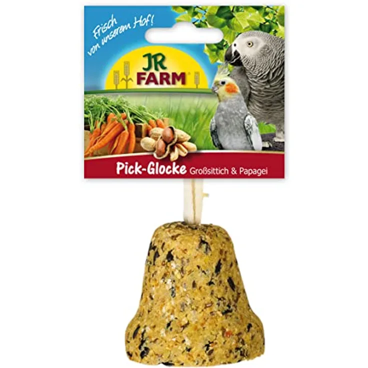 JR FARM Birds Pick-Glocke Großsittich & Papagei 160 g