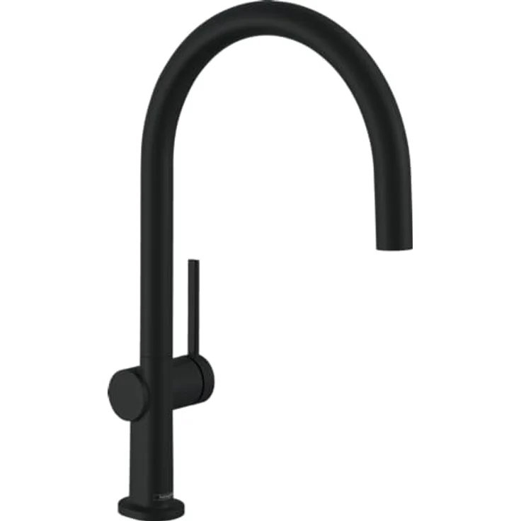 hansgrohe Talis M54 Küchenarmatur Einhebel-Mischer, ComfortZone 220, Mattschwarz, schwenkbar in 4 Stufen, maximale Durchflussmenge 9 l/min – Bild 1