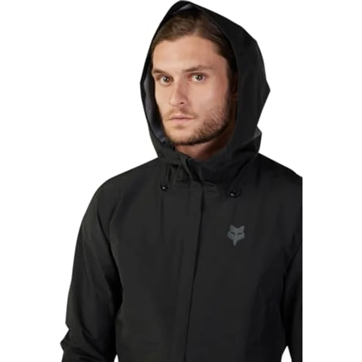 Fox JACKET 24 RANGER 2.5L, Herren Velojacke mit wasserabweisender DWR-Beschichtung, Schwarz, XL – Bild 4