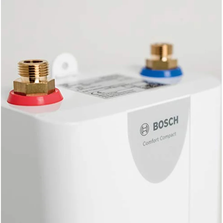 Bosch Tronic Comfort Compact, elektronischer Klein-Durchlauferhitzer 3,6 kW, steckerfertig, kompakt, Untertisch, Weiß-Grau – Bild 5