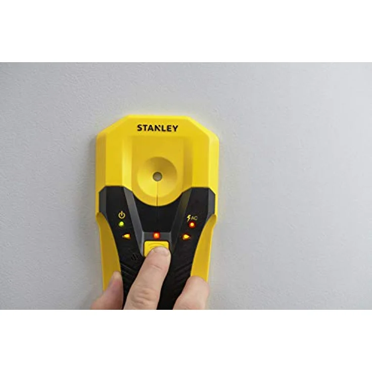 Stanley Materialdetektor S2 STHT77588-0 (für die Ortung von Holz, Metall und Wechselstrom, für eine Vielzahl von Anwendungen wie TV-Montage, Aufhängen von Regalen und Materialortung) – Bild 3