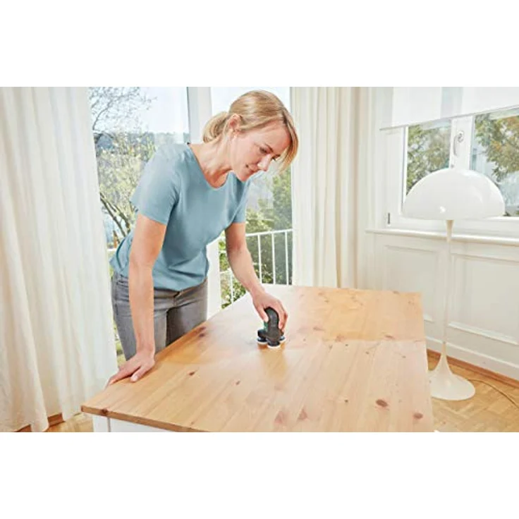 Bosch 6 Stück Polierschwamm (für Holz, lackierte Oberflächen und Metall, Ø 40 mm, Zubehör Exzenterschleifer) – Bild 4