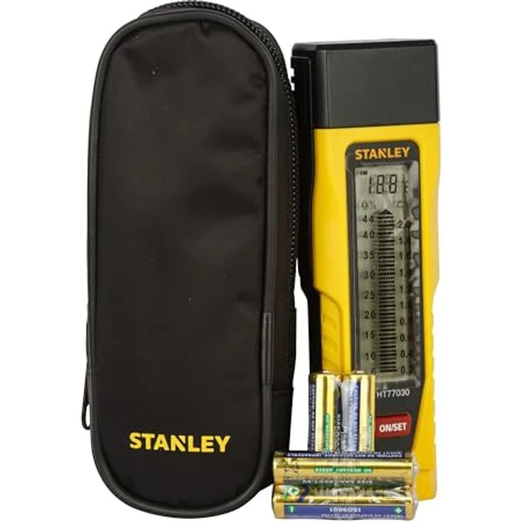 Stanley Feuchtigkeitsmesser (display mit Balkengrafik und zwei Messskalen, schlagfestes Gehäuse) 0-77-030 – Bild 30