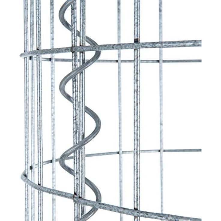 Gabione Steingabionen Steinkorb Drahtkorb Gabionensäule rund Ø 35 cm 0,80 m – Bild 4