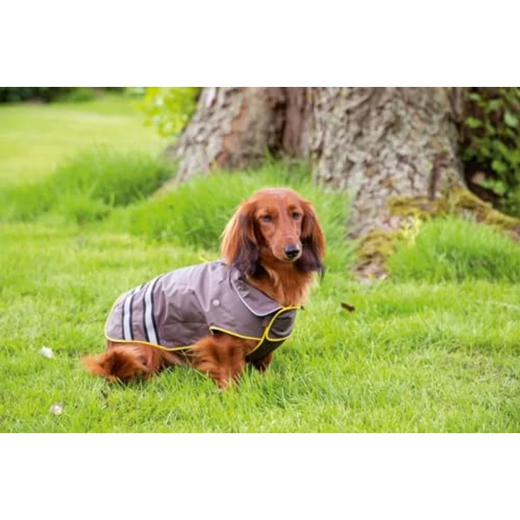 Beeztees Hunde-Regenmantel Seja (XXL, Hundemantel), wasserdicht, mit Reflexionsstreifen, abnehmbares Fleece-Innenfutter – Bild 6