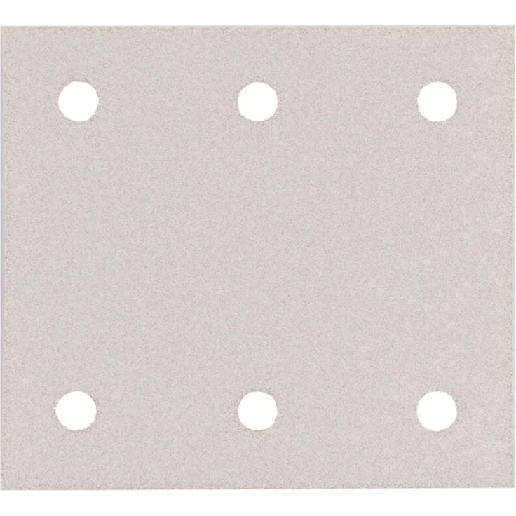 Makita Schleifpapier 114 x 102 mm, K120, 10 Stk. mit 6 Löchern für Lacke und Farben – Bild 1