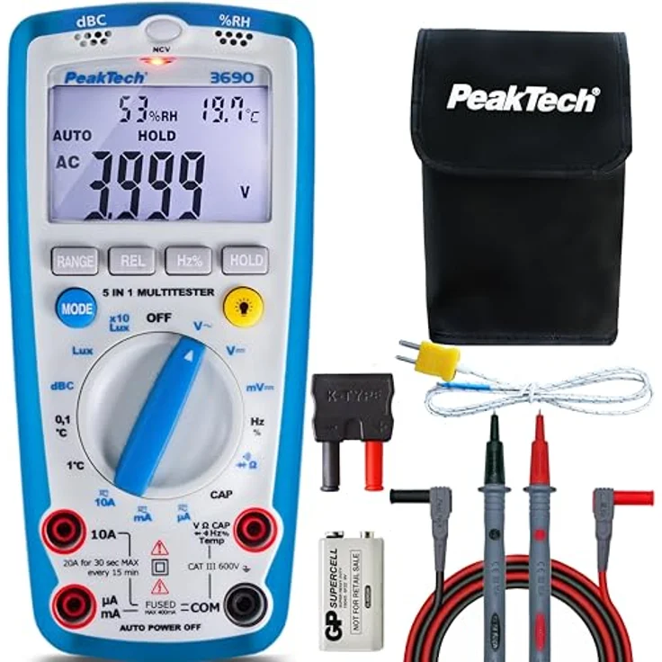 PeakTech P 3690 Digital-Multimeter , – Bild 2