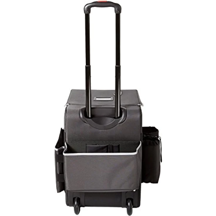Rubbermaid Quick Cart Medium, Mobiler Transportwagen mit Teleskopgriff, schmutzabweisend und abwaschbar, 18,1 kg Tragkraft – Bild 3