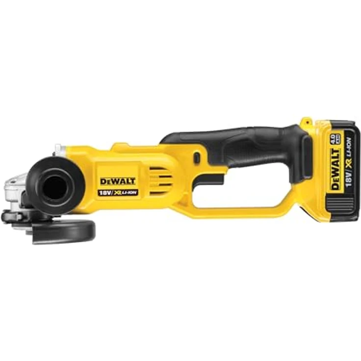Dewalt DEWDCG412N-TB DCG412N Winkelschleifer, 9 W, 18 V, Schwarz, Gelb, 38,6 cm l x 13,2 cm w x 12 cm h – Bild 3