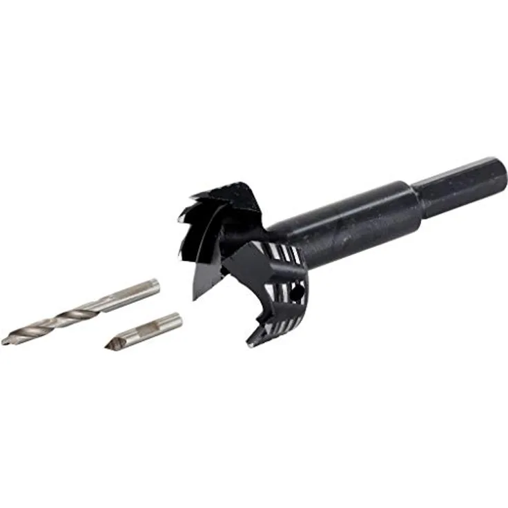 FAMAG Bormax 2.0 Staketenbohrer WS prima, 15mm Durchmesser, 57mm Nutzlänge, 90mm Gesamtlänge, Schaft 10mm, für Hartholz und Weichholz