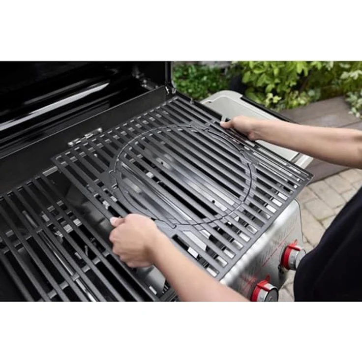 Weber Gasgrill Spirit E-425 GBS, 4 Brenner mit 10,3 kW, Grillfläche 62 x 44 cm, Edelstahl, Sear Boost Funktion – Bild 8