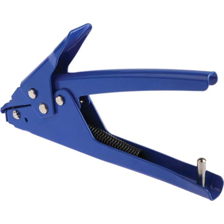 HellermannTyton Kabelbinder-Zange MK10, 163 mm, für RPE-, PE- und LPH-Serie, präzises Spannen und Abschneiden