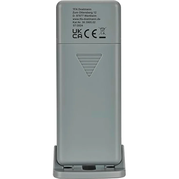 TFA Dostmann 30.3905.02 Thermo-/Hygrosensor Funk 868MHz, kabellose Temperatur- und Luftfeuchtigkeitsmessung, wasserfester Kabelfühler – Bild 4