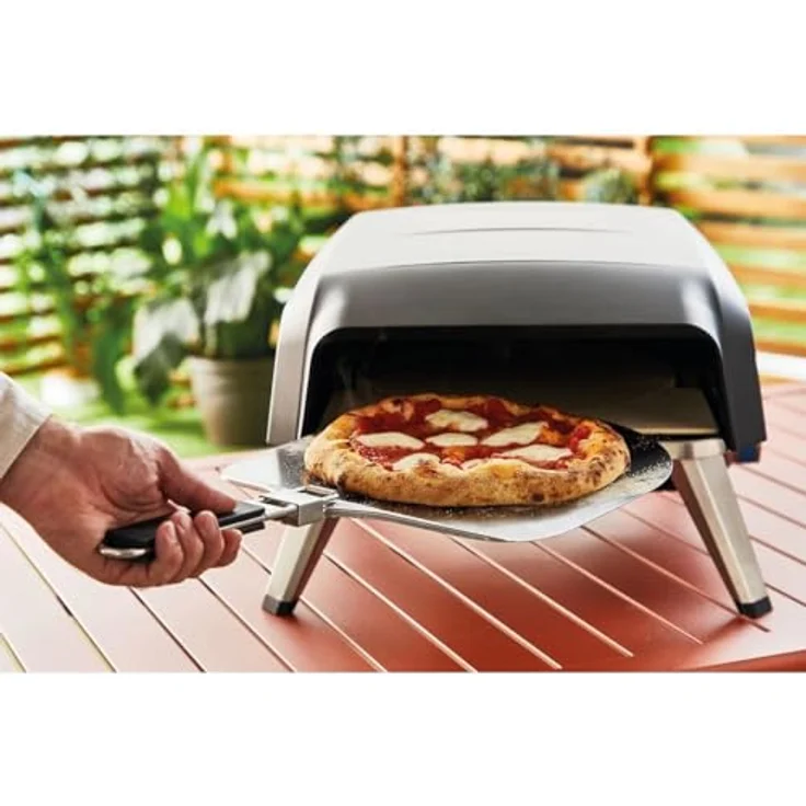 Tefal JM412010, Gas-Pizzaofen in Grau mit optimaler Hitzeverteilung und schneller Aufheizzeit – Bild 2