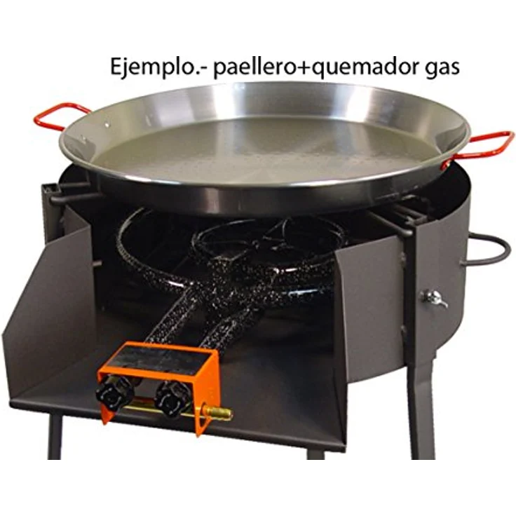 vidaXL Holzkohlegrill Kohlegrill mit Standbeinen Imex el Zorro Grill Schwarz Ø 60 x 75 cm kreisförmig  – Bild 3