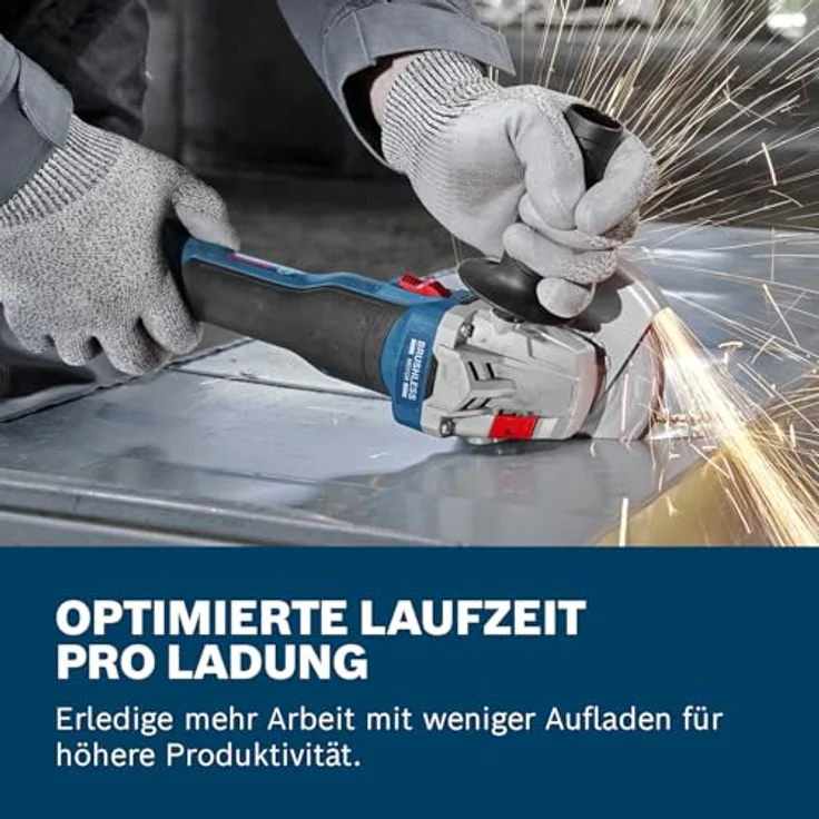 Bosch Professional Akku-Winkelschleifer »GWS 18V-8«, kabelloses Modell mit 800 W Leistung – Bild 6
