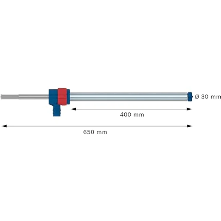 Bosch 1x EXPERT SDS Clean max-8X Hammerbohrer-Set für chemische Verankerungen (Ø 30,0 mm, Professional Zubehör Bohrhammer) – Bild 3
