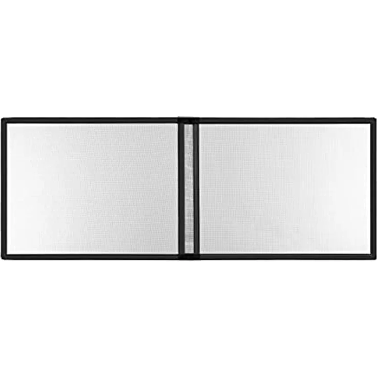 Ventanara® Insektenschutz Schiebe Fenster Fliegengitter Mückenschutz (50 x 75 cm, anthrazit) – Bild 3