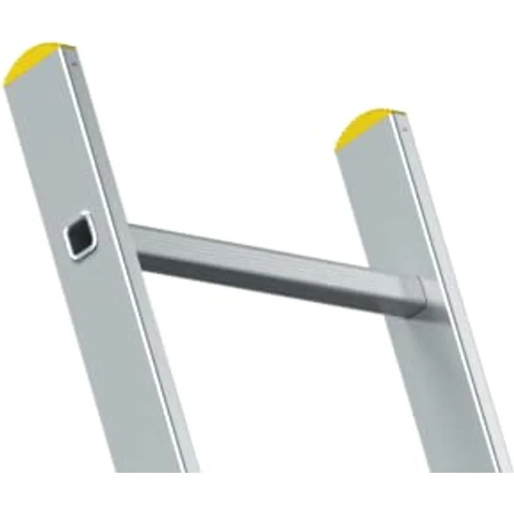 DRABEST Leiter PRO Serie Aluminium-Stufenleiter 1x13 + Haken – Bild 3