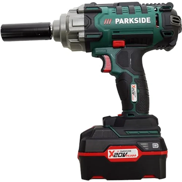 HEADNMORE® Bundle - PARKSIDE® 20V Akku Schlagschrauber PASSK 20 C4 (inkl. Akku) +Schlüsselanhänger, kraftvoller Schlagschrauber mit max. 400 Nm Drehmoment – Bild 3