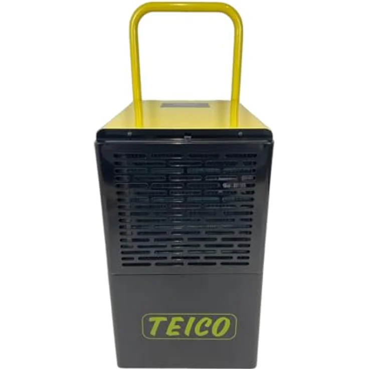 Teico Bautrockner FDH-255BS, Gewerbe Luftentfeuchter mit 55 l/Tag Entfeuchtungsleistung, 6 l Wassertank, Digitaldisplay – Bild 2