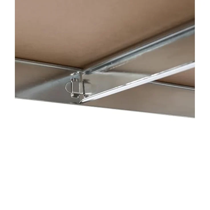 SCHULTE Regalwelt Schwerlast-Steckregal, 5 MDF-Böden à 150 kg Traglast, verzinkt 180 x 120 x 40 cm – Bild 3