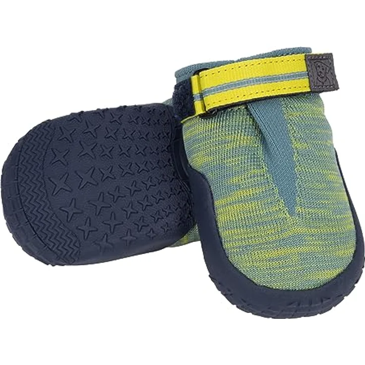 RUFFWEAR Hi & Light Dog Shoes, Pair, Premium Dog Boots, Breathable Grip Trail Shoes, 7cm, River Rock Green – Bild 1