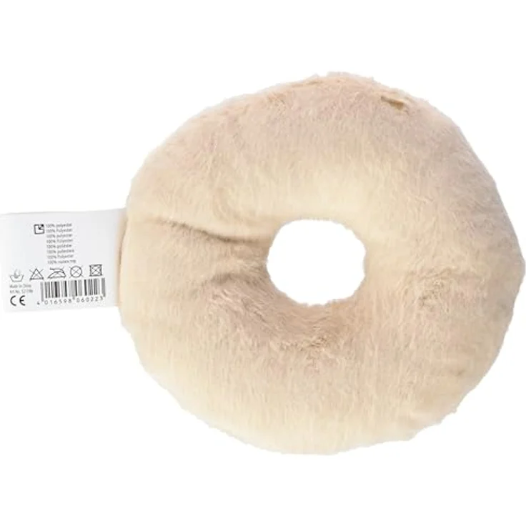 Karlie Hundespielzeug Plüsch Schoko Donut L: 14 cm braun – Bild 2
