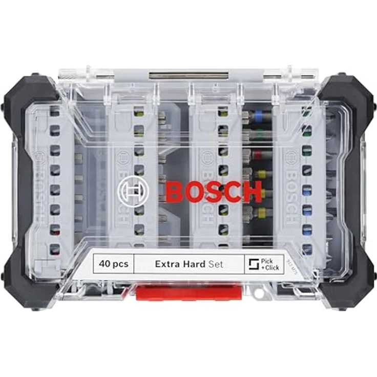 Bosch 40x Extrahartes Schrauberbit-Set, 40-tlg. aus S2-modifiziertem Stahl, farbcodiert, Amazon Exklusiv – Bild 2