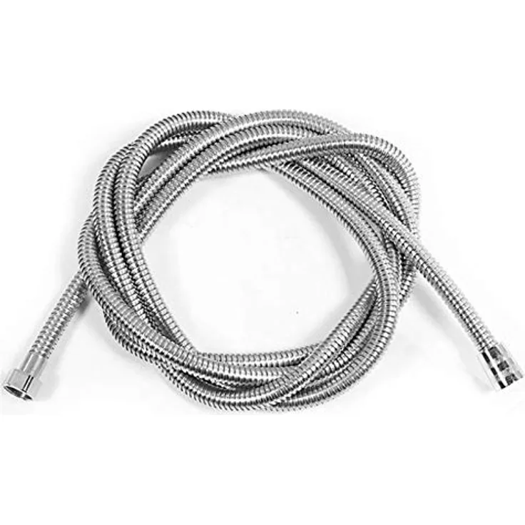 Duschschlauch 3m Brauseschlauch Flexibel Bad Chrom Brause Schlauch für Dusche Edelstahl