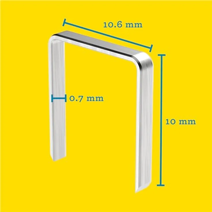 Rapid Klammern 13/10 mm galv. Box, 5M – Bild 2