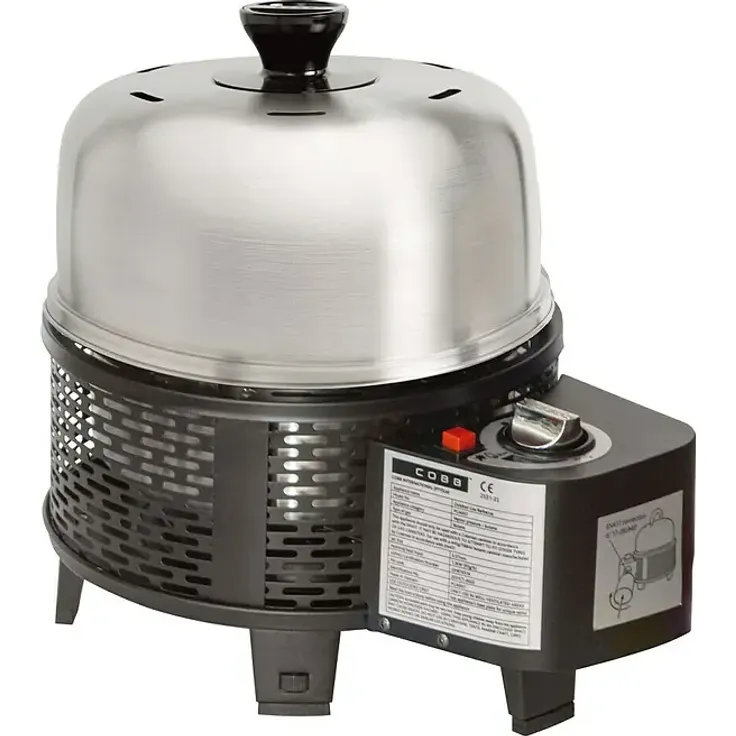 Cobb Gasgrill Pro, kompakter Gasgrill mit 32 cm Grillfläche, 1 Brenner und raucharmer Grillplatte