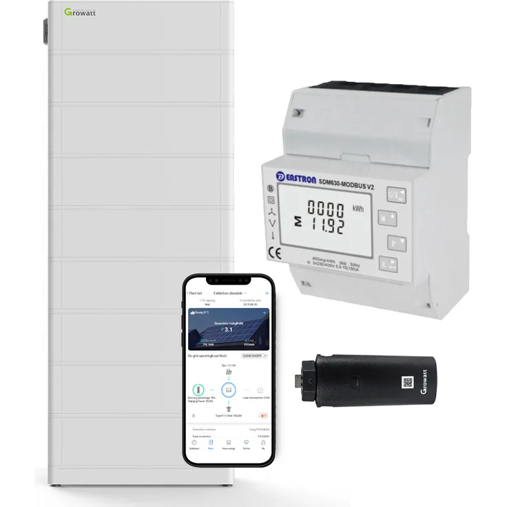 Growatt ARK 20.4kWh Hochvolt-Solarspeicher-Set für MOD TL3-XH Serie, modular erweiterbar, 0% MwSt §12 III UStG