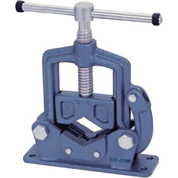 TECWERK Rohrschraubstock 2000830706, Spannweite 90 mm, Rohrdurchmesser 3 Zoll, hohe Qualität