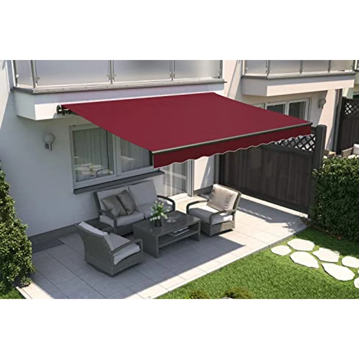 empasa Elektrische Gelenkarmmarkise 'Start Plus' Markise Sonnenmarkise Sonnenschutz, Verschiedene Größen und Farben – Bild 2