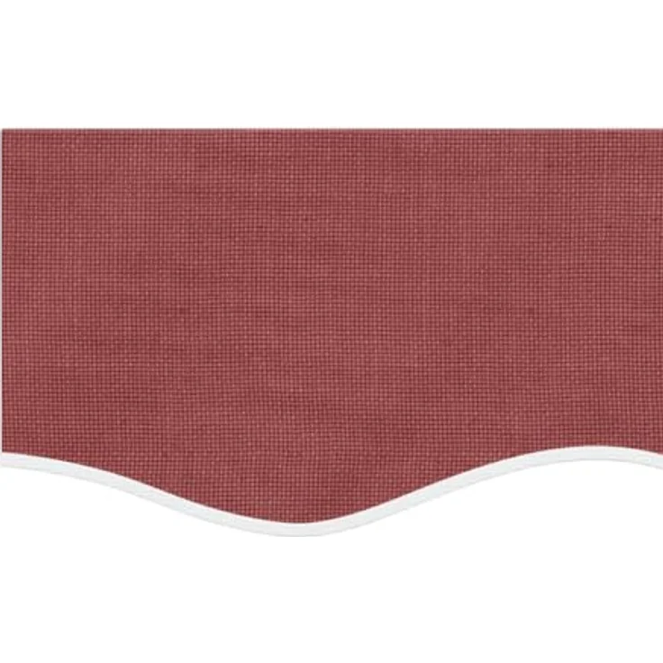 vidaXL Markise Markisenvolant Burgunderrot 3 m, Wasserfest und UV-beständig – Bild 4