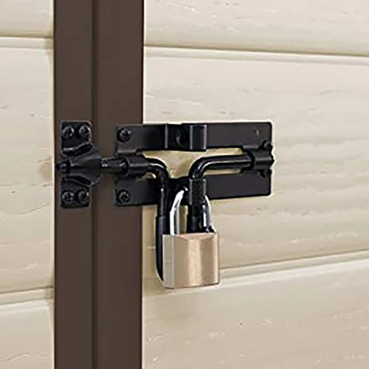 Keter Gerätehaus Manor 6x5 DD, Beige, 4,8m³ Rauminhalt, wetterfest – Bild 4