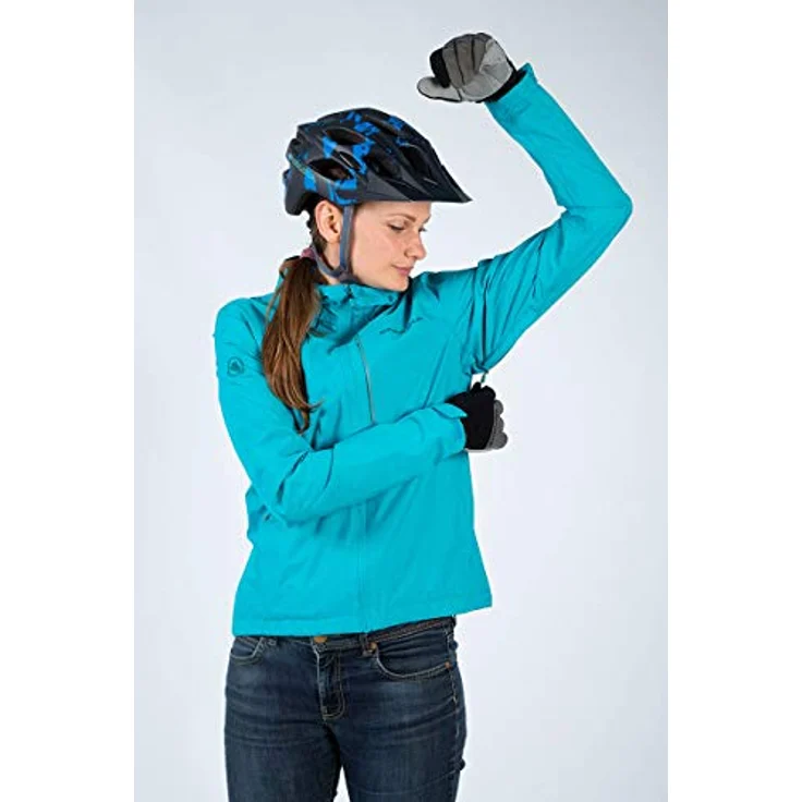 Endura Hummvee WP, Damen Velojacke, wasserdichtes 2-Lagen-Gewebe, Schwarz, Größe S – Bild 3