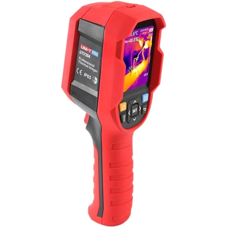 Uni-T UTi720A, Wärmebildkamera mit 256x192 IR-Auflösung, 2,8" TFT-LCD-Display, Temperaturbereich -20 °C bis 400 °C, Lithium-Ionen-Akku bis 7 Stunden – Bild 8